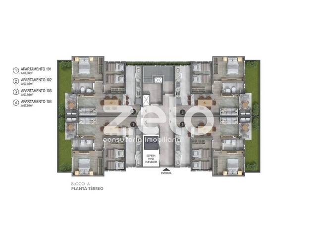 #470 - Apartamento para Venda em Sinop - MT - 3