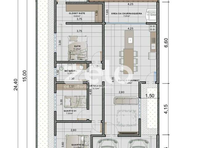 #839 - Casa para Venda em Sinop - MT - 3